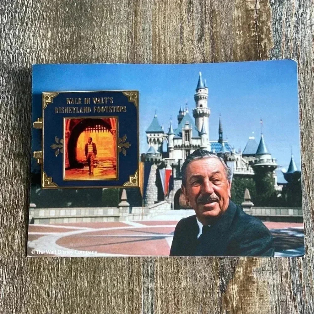 Walk In Walt’s Shoes |Disneyland  Pin